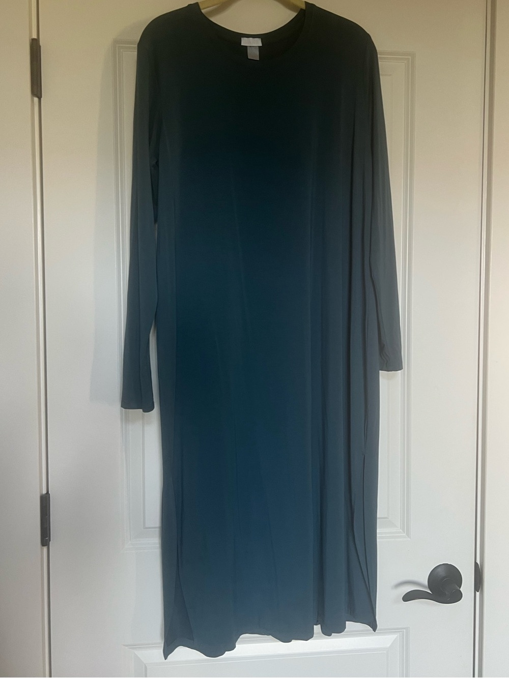 LAKE Comfy Maternity Midi Dress Loungewear SZ M